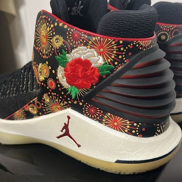 ??‎ Nike Air Jordan 32 XXXII Sz 11 Shoes Chinese New Year SE RARE - Worn Once main image 8